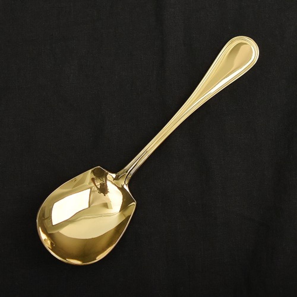 [HAEMO] Countess Serving Spoon _Titanium _ Ergonomic Design, Ideal for Home & Restaurant Use, Premium Stainless Steel, Made in Korea